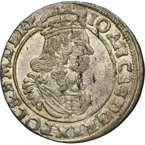 Jan II Kazimierz, Szóstak Bydgoszcz 1663 AT