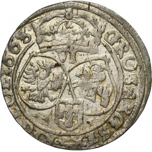 Jan II Kazimierz, Szóstak Bydgoszcz 1663 AT