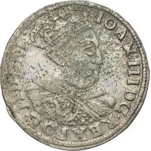 John III Sobieski, 6 Groschen Krakau 1683 - RARE