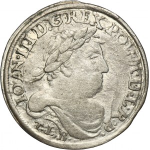 John III Sobieski, 6 Groschen Bromberg 1680 TLB