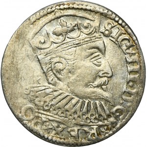 Sigismund III Vasa, 3 Groschen Riga 1597 - LI