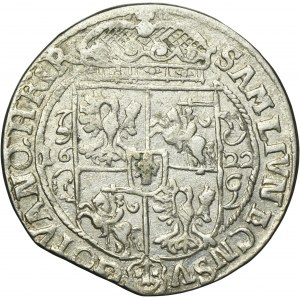 Sigismund III Vasa, 1/4 Thaler Bromberg 1622 - PRVS M