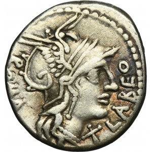Roman Republic, Q. Fabius Labeo, Denarius 124 BC