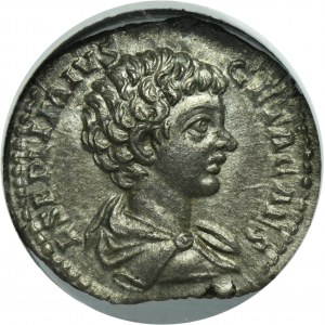 Roman Imperial, Geta, Denarius