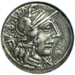Roman Republic, Q. Minucius Rufus, Denarius 122 BC