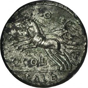 Roman Republic, C. Coelius Caldus, Denarius 104 BC