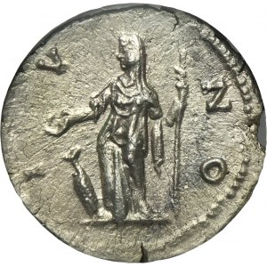 Empire romain, Faustine II la Jeune, Denier