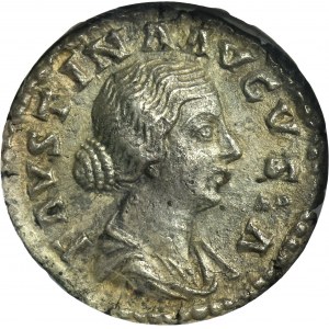 Roman Imperial, Faustina II Junior, Denarius