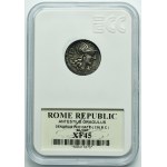 Roman Republic, L. Antestius Gragulus, Denarius 136 BC