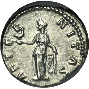 Roman Imperial, Faustina I, Posthumous Denarius