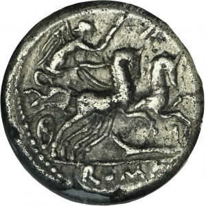 Roman Republic, M. Cipius M. f., Denarius 115 BC