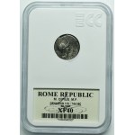 Roman Republic, M. Cipius M. f., Denarius 115 BC