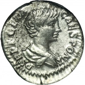 Roman Imperial, Geta, Denarius
