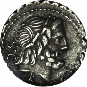 Roman Republic, Q. Antonius Balbus, Denarius serratus 83 BC