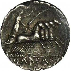 Roman Republic, Q. Antonius Balbus, Denarius serratus 83 BC