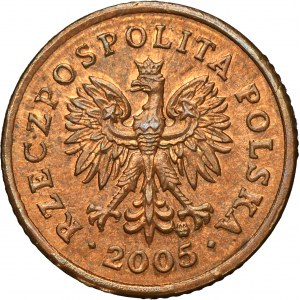 PRÓBA BRĄZ, 10 groszy 2005 - BARDZO RZADKIE