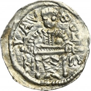 Boleslaw IV the Curly, Denarius undated - Reliquary