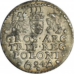 Sigismund III Vasa, 3 Groschen Marienburg 1594