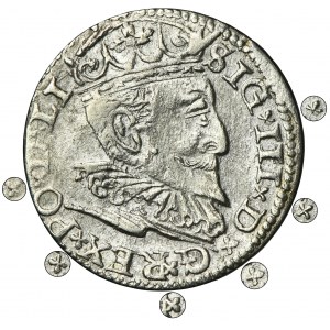Sigismond III Vasa, Troïka Riga 1596 - LI - NON SUGGÉRÉ