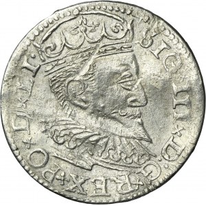 Sigismund III Vasa, 3 Groschen Riga 1596 - LI