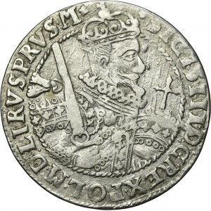 Sigismund III Vasa, 1/4 Thaler Bromberg 1622 - PRVS M