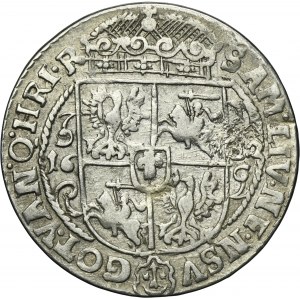 Sigismund III Vasa, 1/4 Thaler Bromberg 1622 - PRVS M
