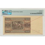 500 złotych 1948 - SPECIMEN - AA - PMG 64 EPQ - Kolekcja Lucow