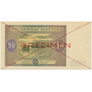 50 złotych 1946 - SPECIMEN - A -