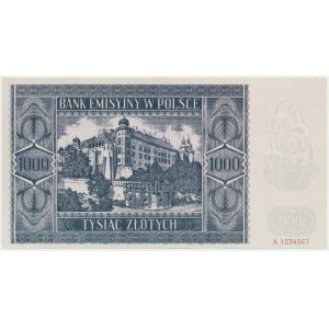 Krakowiak, 1 000 PLN 1941