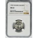 Free City of Danzig, 1 gulden 1932 - NGC MS63