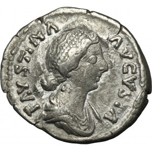Roman Imperial, Faustina II Junior, Denarius