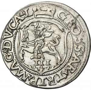 Sigismund II August, 3 Groschen Vilnius 1562 - L/L