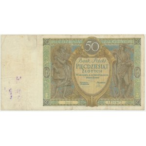 50 złotych 1925 - Ser.G -