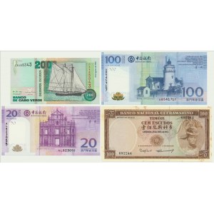 Group of world banknotes (4 pcs.)