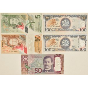 Group of world banknotes (5 pcs.)