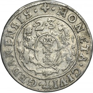 Sigismond III Vasa, Ort Gdansk 1623 - PR-