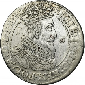 Sigismund III Vasa, 1/4 Thaler Danzig 1623 - PR•