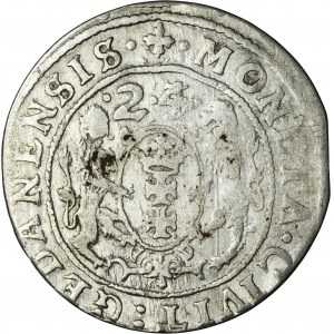 Sigismund III Vasa, 1/4 Thaler Danzig 1624/3 - PR•