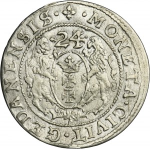 Sigismond III Vasa, Ort Gdansk 1624/3 - PR-