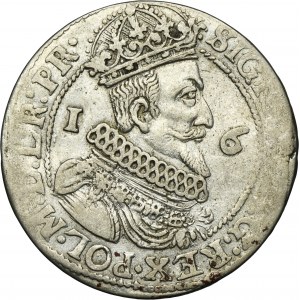 Sigismund III Vasa, 1/4 Thaler Danzig 1624/3 - PR•