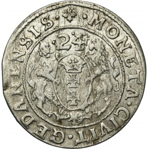 Sigismund III Vasa, 1/4 Thaler Danzig 1624/3 - PR•
