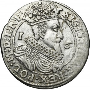 Sigismund III Vasa, 1/4 Thaler Danzig 1625 - P: