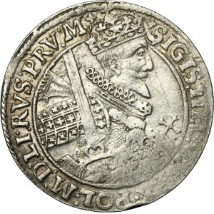 Sigismund III Vasa, 1/4 Thaler Bromberg 1621 - PRV M