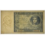 5 or 1930 - Ser.N - rare variété à une lettre