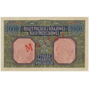 1 000 mariek 1916 - Generál - MODEL - obojstranná tlač - RARE