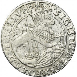 Sigismund III Vasa, 1/4 Thaler Bromberg 1623 - PRV M