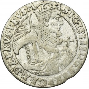 Sigismund III Vasa, 1/4 Thaler Bromberg 1624 - PRVS M