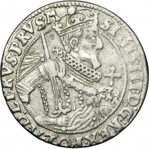 Sigismund III Vasa, 1/4 Thaler Bromberg 1624 - PRVS M