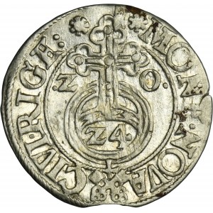 Sigismund III Vasa, 3 Polker Riga 1620 - RARE