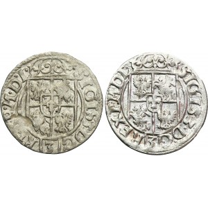 Lot, Sigismund III Vasa, 3 Polker Bromberg 1620-1621 (2 pcs.)
